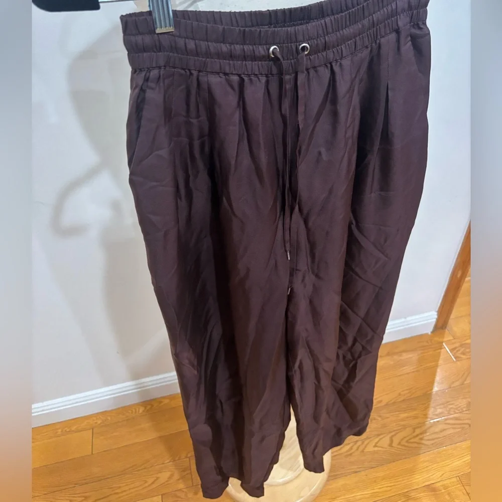 Silk Laundry Slouch Pants, Size: XS - Picture 6 of 15